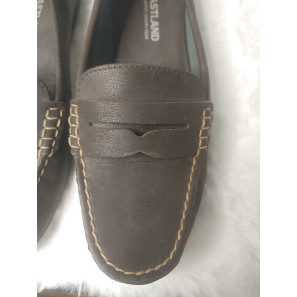 Eastland Montana Driving Moc Shoe Loafers Dark Brown Womens Size 8.5 - Picture 3 of 8